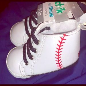 Carters baby boy baseball shoes
